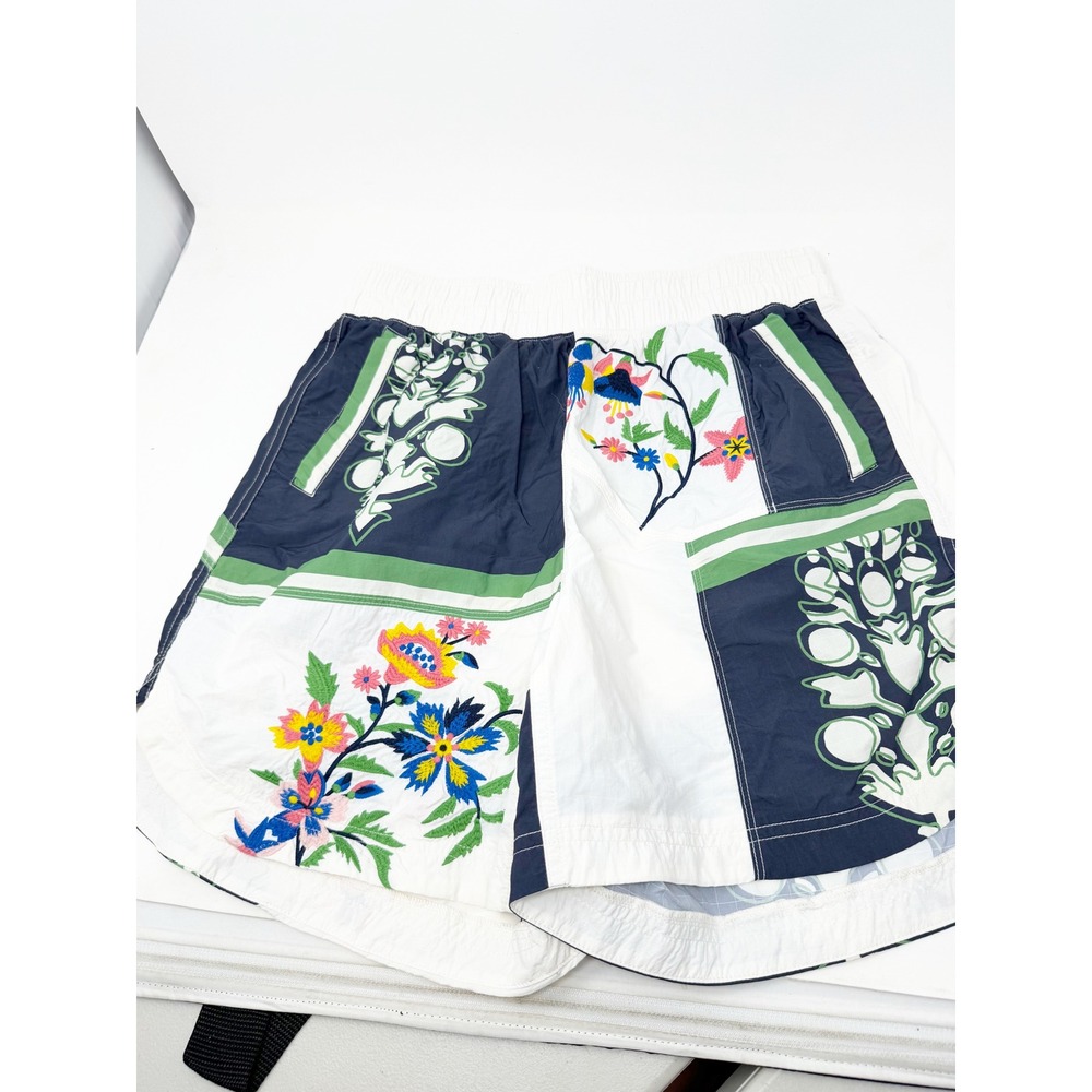 Free People Movement Prime Time Hike Shorts Sporty Floral Buti Ivory Medium